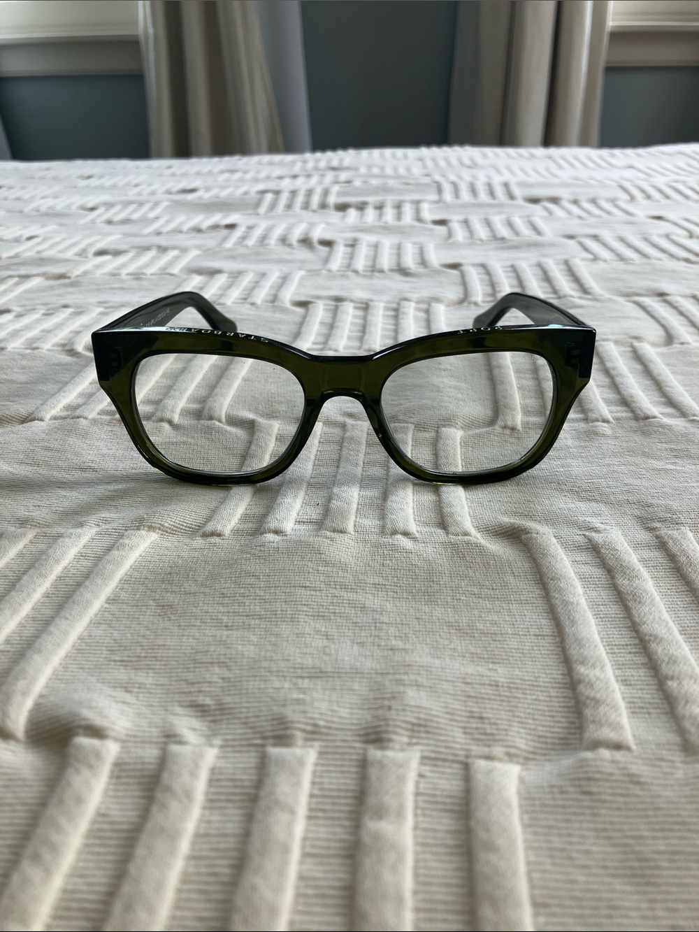Women’s Olive Green Acetate Glasses Frames